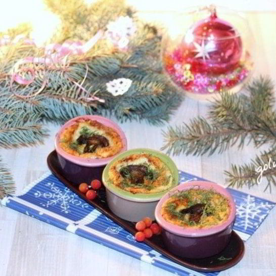 Рецепт новогоднего жульена