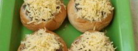 сытный жульен в булочке. Шаг 5