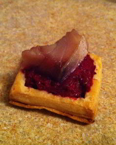 Закуски в тарталетках