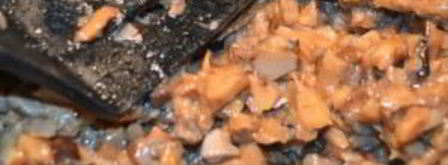 жульен из индейки. Шаг 3