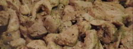 жульен из свинины с грибами. Шаг 3