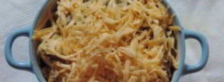 жульен из свинины с грибами. Шаг 4