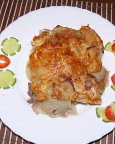 Жульен с фаршем