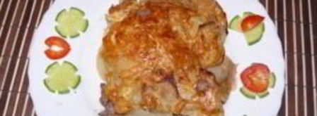 жульен с фаршем. Шаг 9