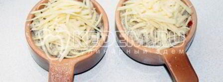 жульен с грибами в духовке. Шаг 5