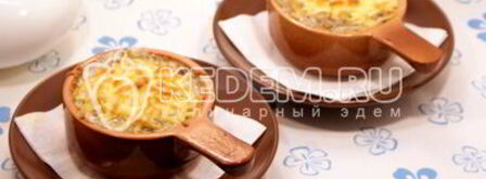 жульен с грибами в духовке. Шаг 6