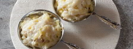 жульен с картошкой и грибами. Шаг 12