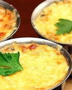 Жульен с курицей и грибами