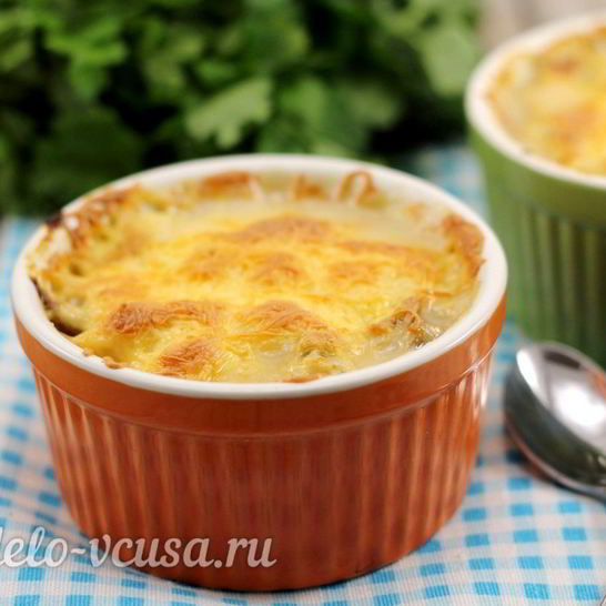 Рецепт жульена с курицей