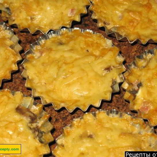 Рецепт жульена с ветчиной