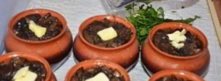 жульен со свининой и картошкой. Шаг 10