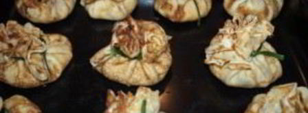 жульен в блинных мешочках. Шаг 6