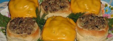 жульен в булочках. Шаг 7