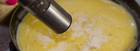 жульен в горшочке с курицей и грибами. Шаг 14