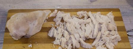 жульен в горшочке с курицей и грибами. Шаг 16