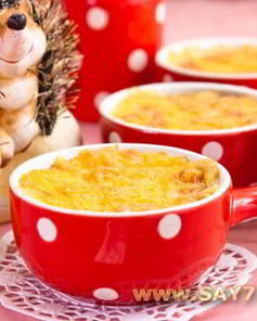 Жюльен из белых грибов