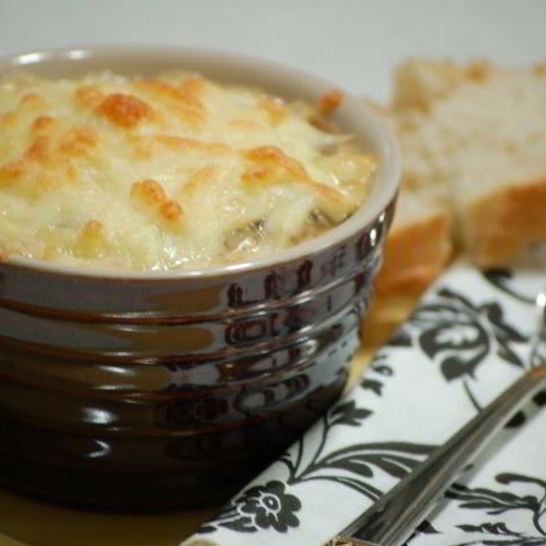 Рецепт жюльена с говядиной и шампиньонами