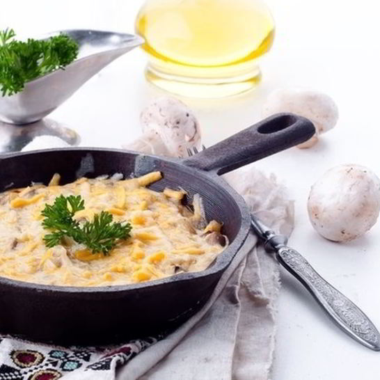 Рецепт жюльена с картофелем и курицей