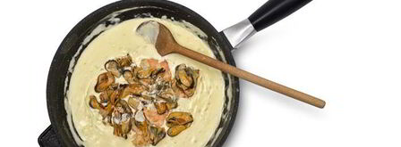 жюльен с креветками. Шаг 3