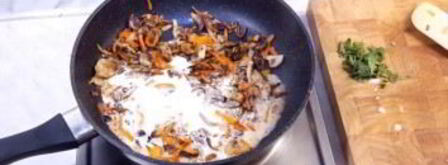 жюльен в рыбе. Шаг 4